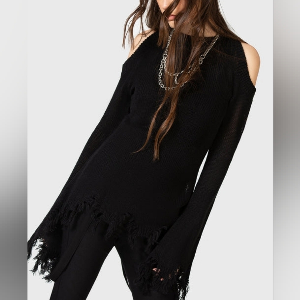 killstar Where The Others Begin Knit Sweater